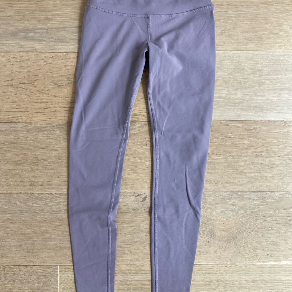 Alo Yoga HIGH-WAIST AIRBRUSH LEGGING - LAVENDER SMOKE